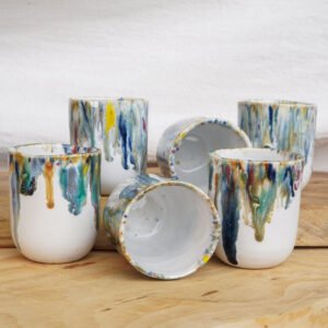 Vasos multicolor